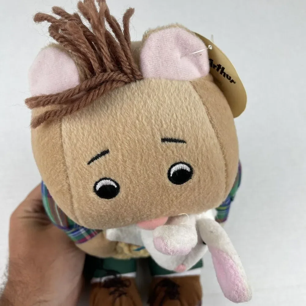 Vintage Arthur Plush Doll With Bunny 13” Easter New with Tags 2000 Marc Brown